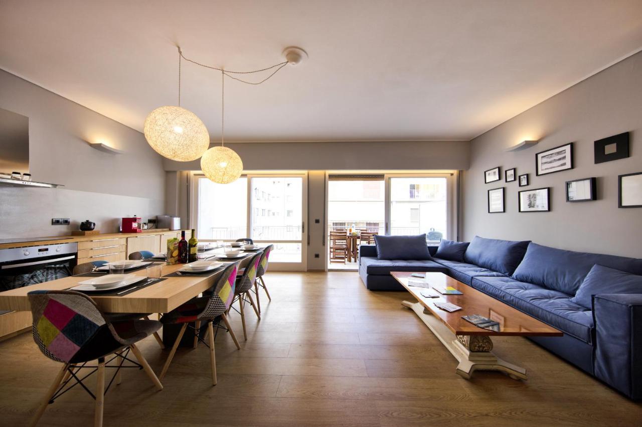 Super Modern Minimal Flat Nr Metro & Arch. Museum Leilighet Athen Eksteriør bilde