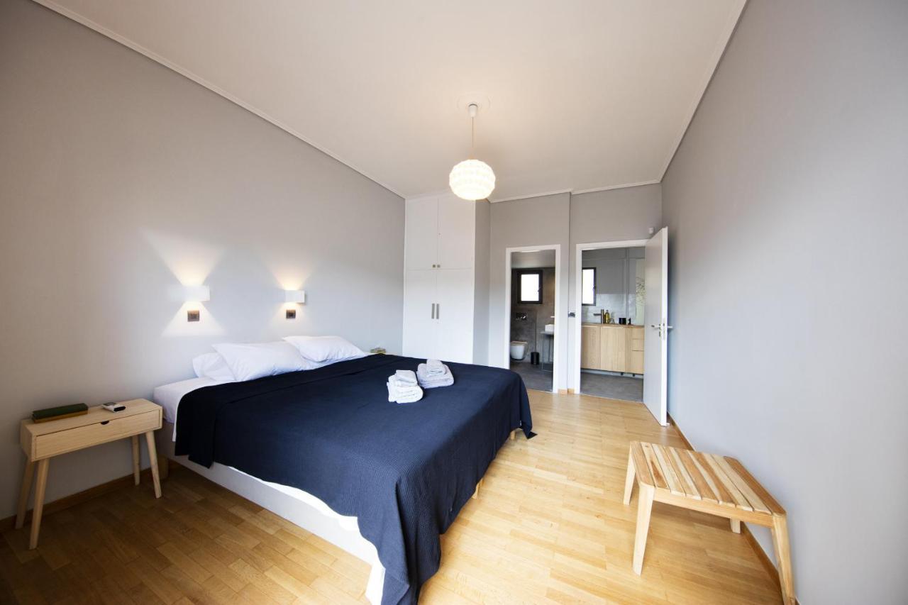 Super Modern Minimal Flat Nr Metro & Arch. Museum Leilighet Athen Eksteriør bilde