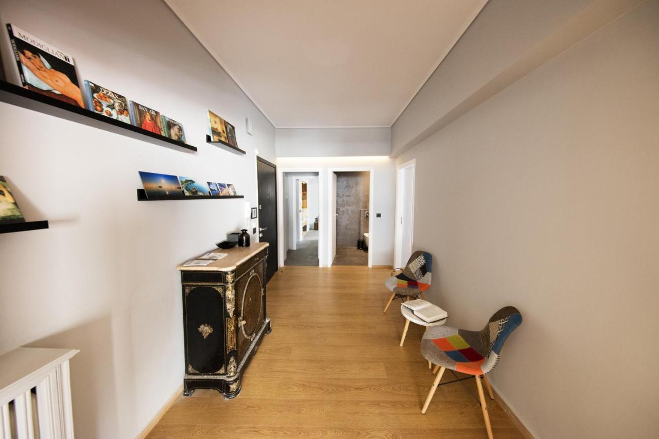 Super Modern Minimal Flat Nr Metro & Arch. Museum Leilighet Athen Eksteriør bilde