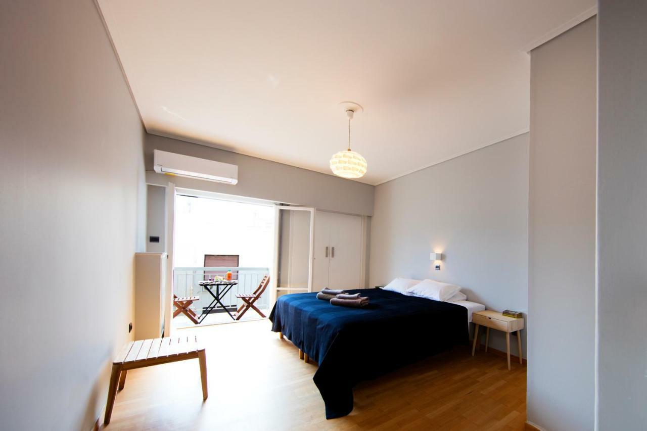 Super Modern Minimal Flat Nr Metro & Arch. Museum Leilighet Athen Eksteriør bilde